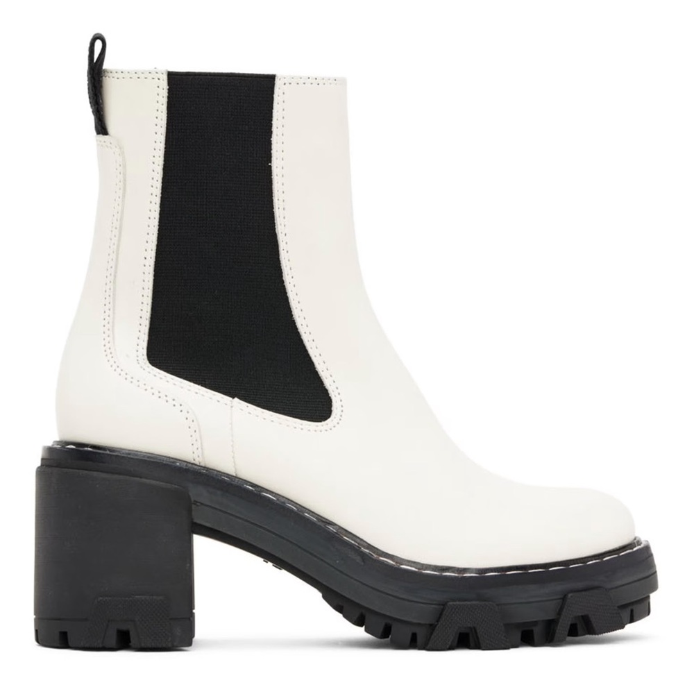 Rag & Bone White Shiloh Boots